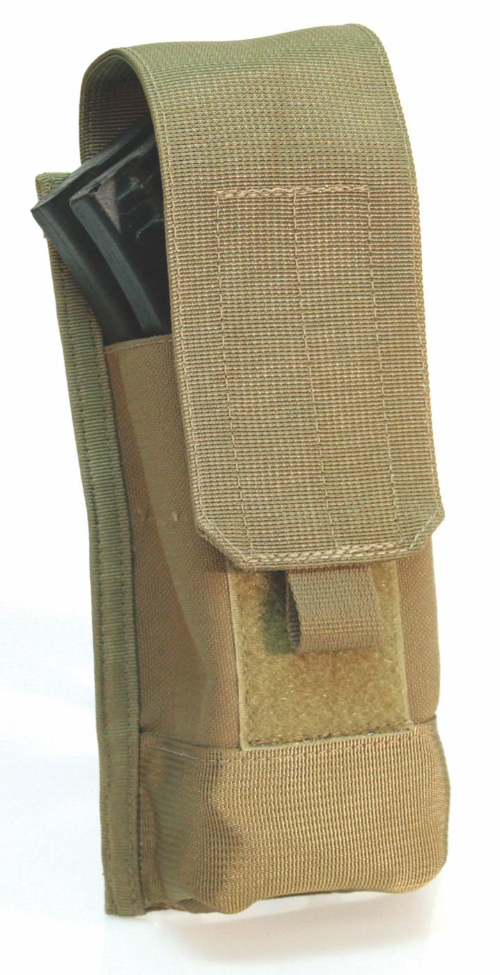 BLACKHAWK S.T.R.I.K.E. AK/M4 Single Mag (Holds 2) with Speed Clips Coyote Tan