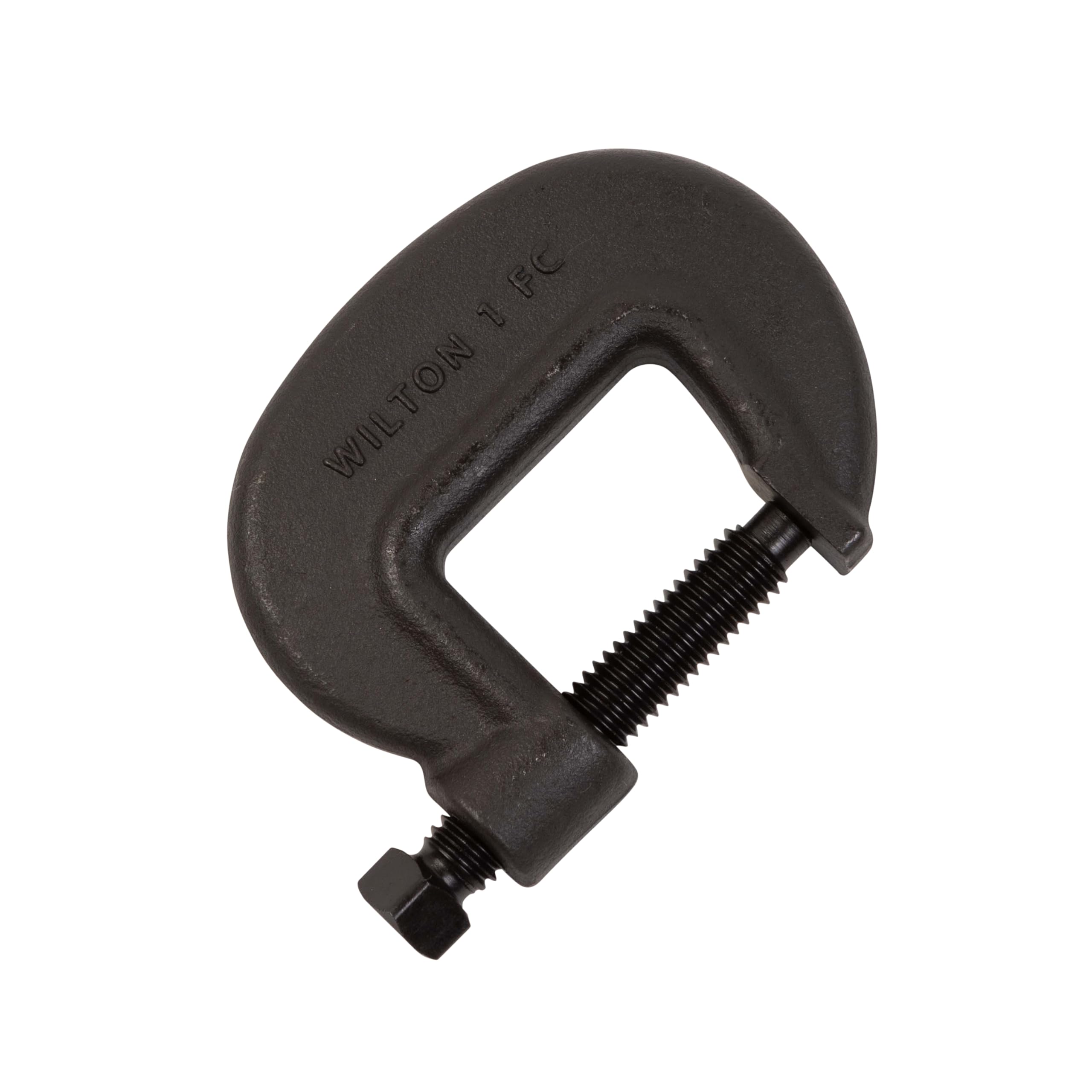 Wilton Brute Force C-Clamp, 1-3/8" Opening, 1-1/16" Throat, 5600 Lbs. Clamping Force (Model 1 F.C.) 1-3/8 in. Pack of 1