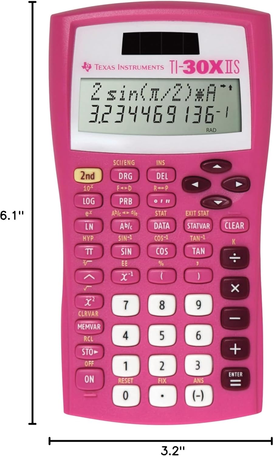 Texas Instruments TI-30X IIS Two-Line Scientific Calculator