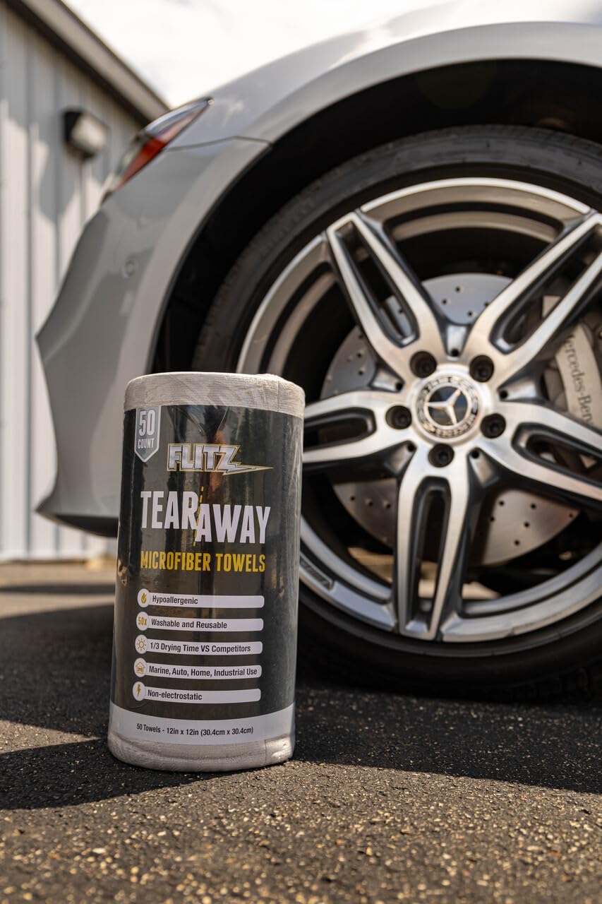 FLITZ Premium Microfiber Cleaning & Polishing Cloths