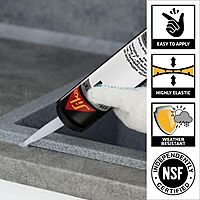 SIKA Sikaflex-221 Multi-Purpose Polyurethane Sealant/Adhesive, 10.1 fl oz, White – Fast-Curing, Permanent Elastic Bond