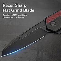 CIVIVI Hypersonic Folding Pocket Knife for EDC, Frame Lock, 3.7" 14C28N, Designed by Gustavo T. Cecchini