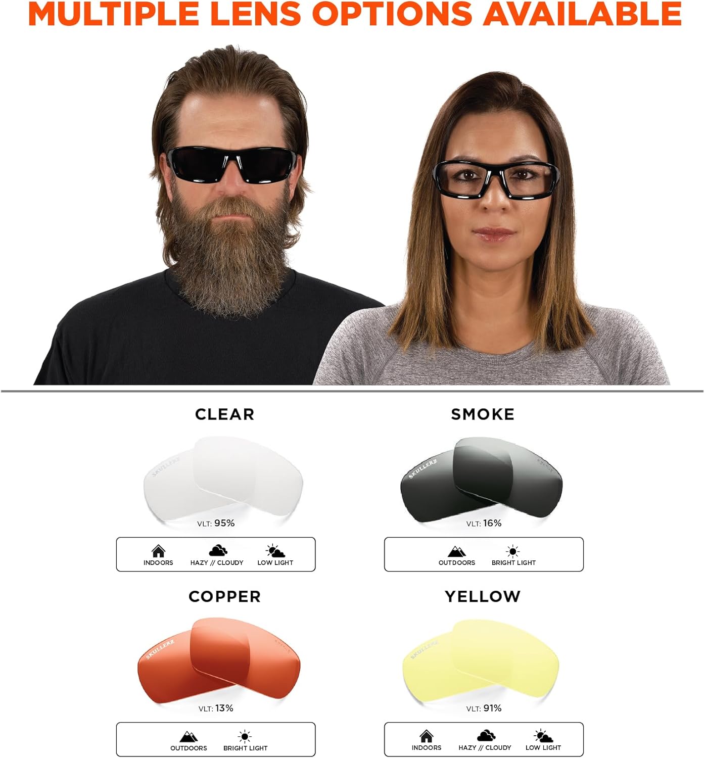 Ergodyne Skullerz ODIN Safety Glasses