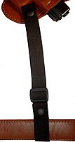 Gould & Goodrich B864 Gold Line Shoulder Holster Tie Down (Black) Use with Gold Line shoulder holster model 804