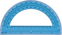 Office Depot Semicircular 6in. Protractor, Clear, 973D OD8