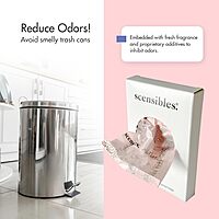 Hospeco Scensibles Disposal Bags for Menstrual Care – 50 Bags/Box, 5-5/8 x 7-1/2 in