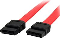 StarTech.com Serial ATA Cable - SATA18, 18 inch, Red