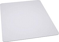 Flash Furniture Jackson 36'' x 48'' Carpet Chair Mat with Studded Gripper Back and Scuff Resistant Textured Top