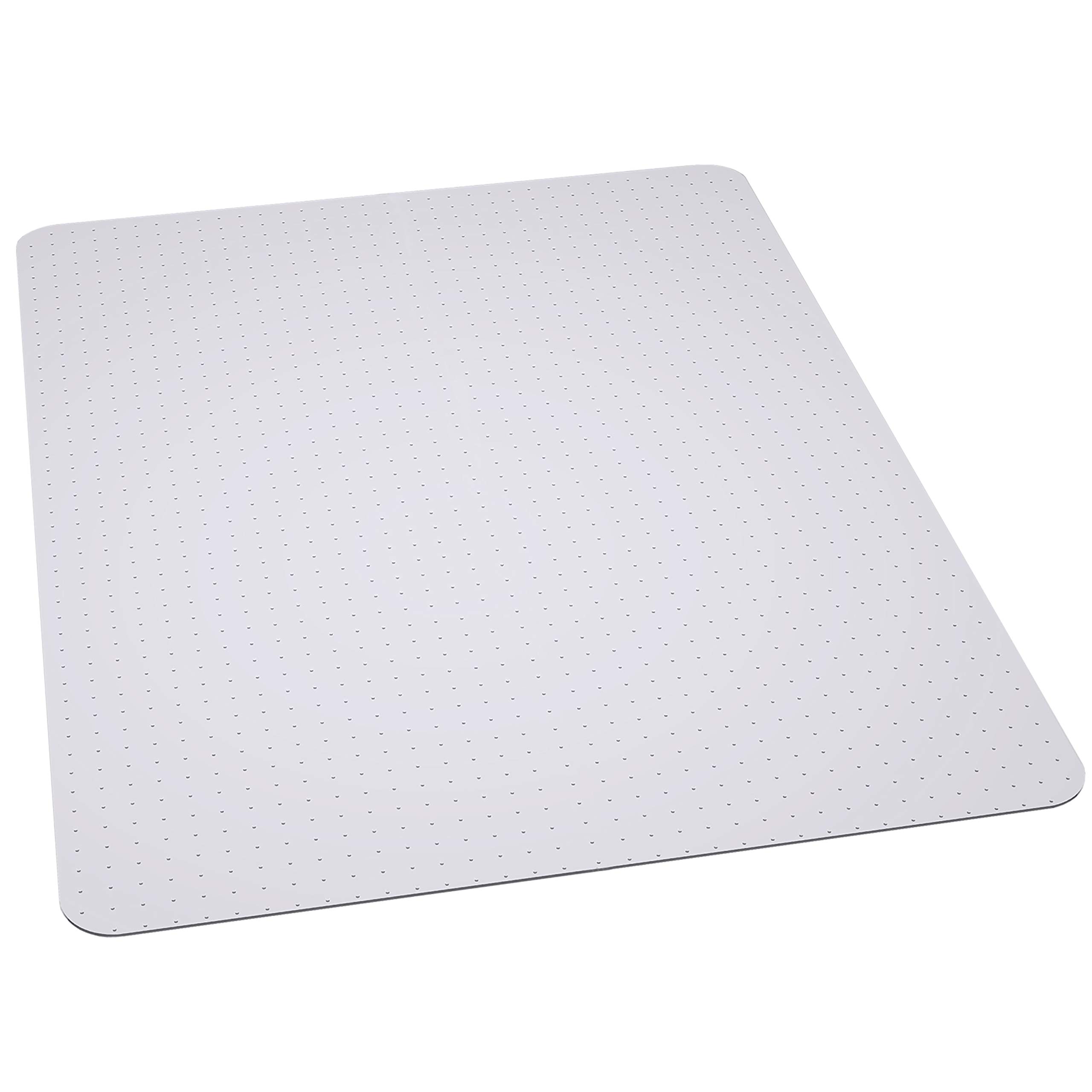 Flash Furniture Jackson 36'' x 48'' Carpet Chair Mat with Studded Gripper Back and Scuff Resistant Textured Top