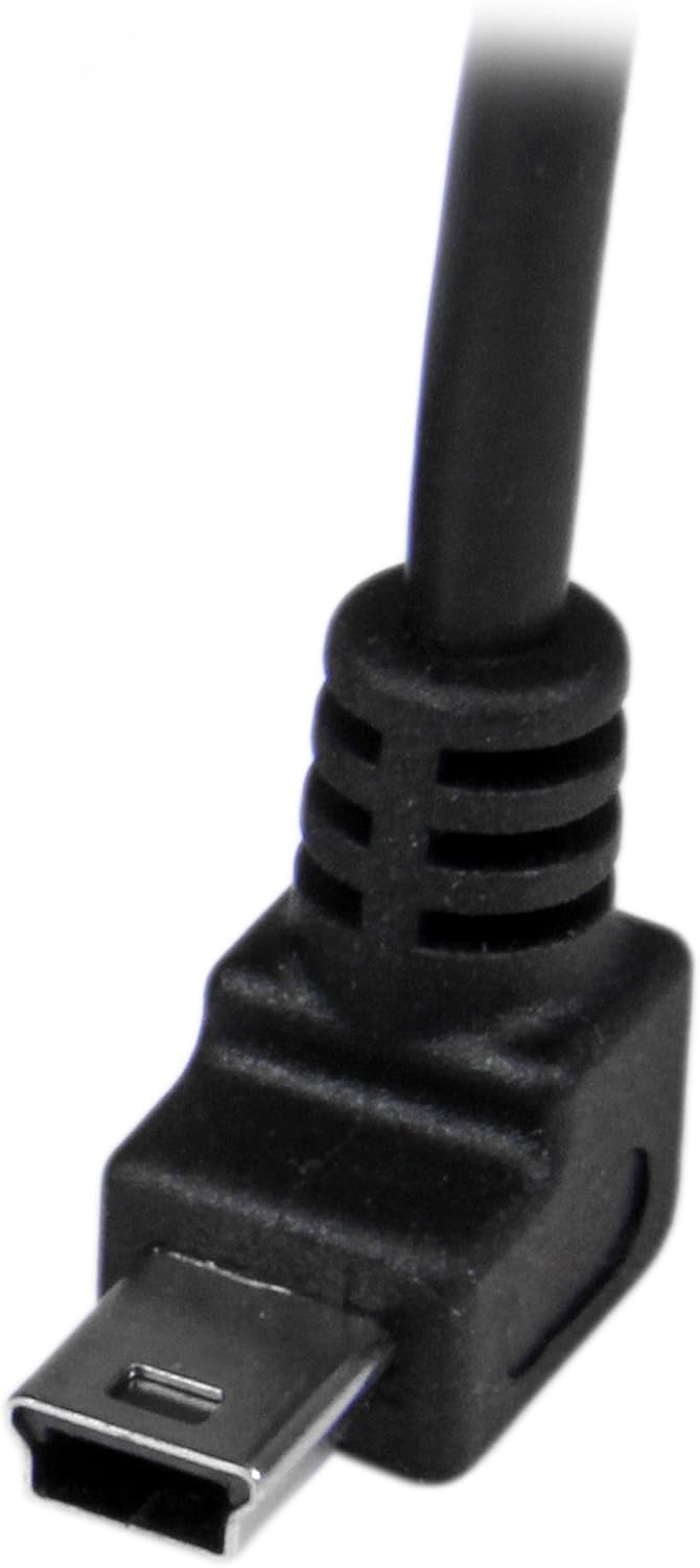 StarTech.com Angled Mini USB Cable - USB A to Mini B
