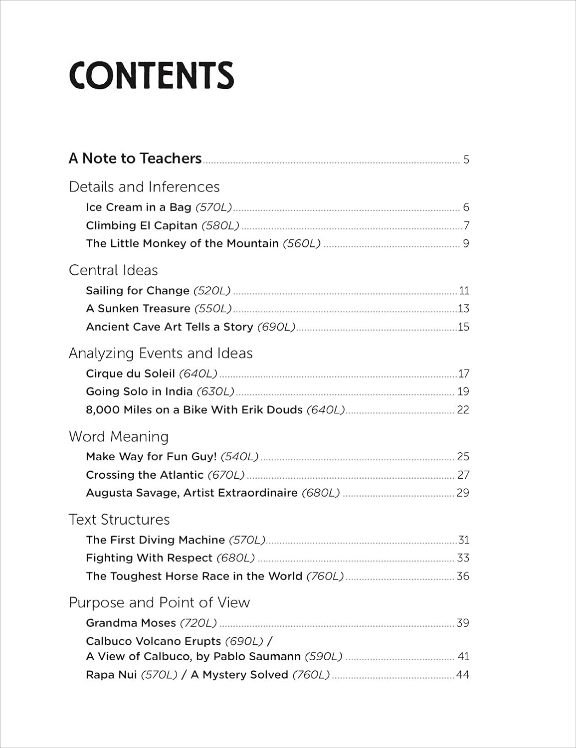 Scholastic Informational Texts for Striving Readers: Grade 5 (Indian Head)