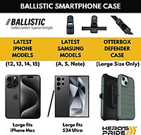 HERO'S PRIDE Ballistic Smartphone Case Duty Belt Holster