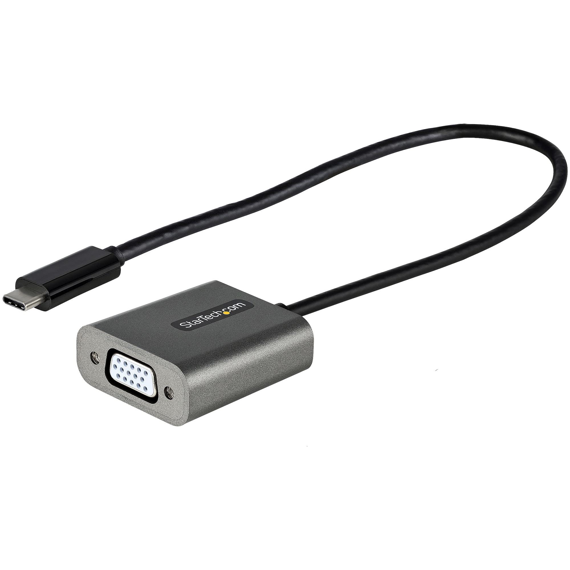 StarTech.com USB-C to VGA Adapter - Thunderbolt 3 Compatible