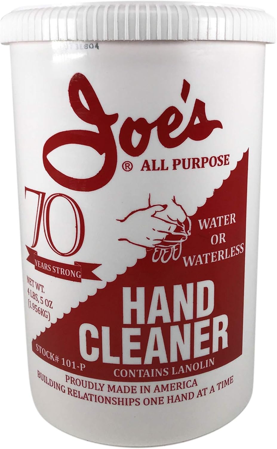 Joes Kleen Products All Purpose Hand Cleaner, 4.5 lb. (101P)