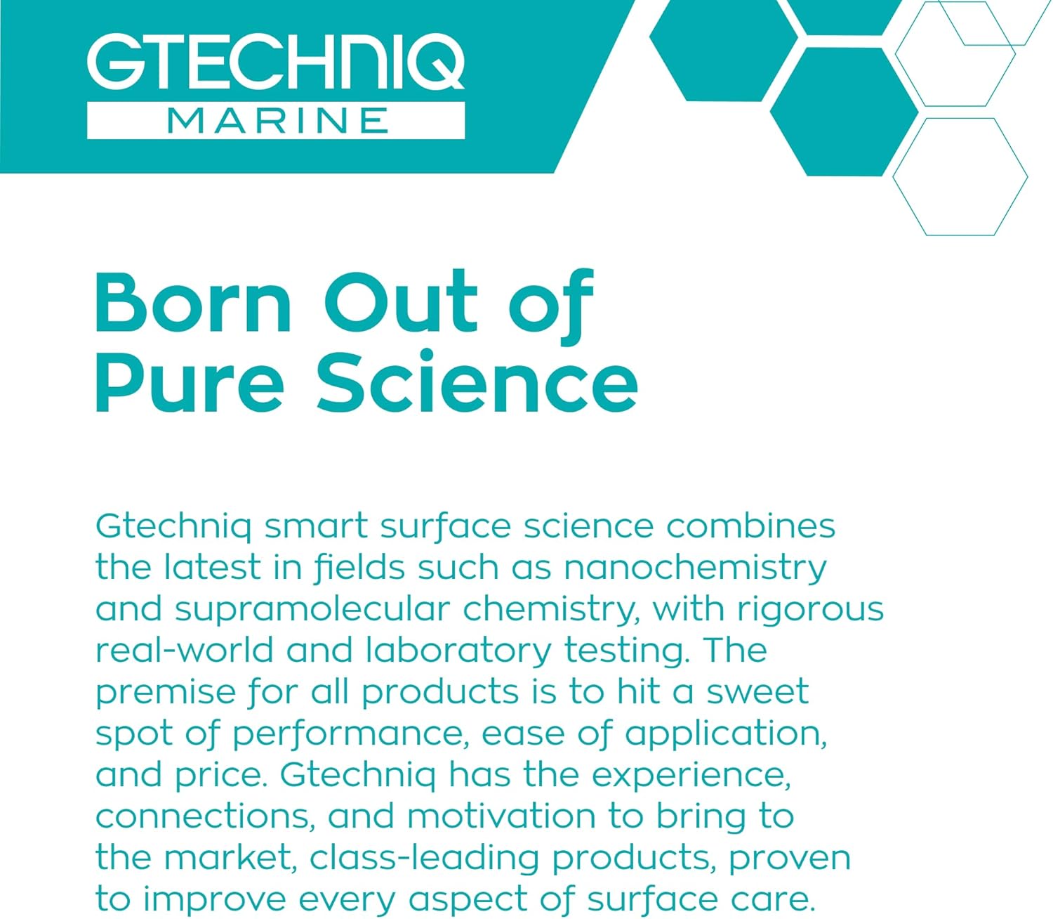 Gtechniq Marine UV Wash concentrate for Boats, Yachts and Jet Skis, Cleans Marine Paint