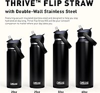 CAMELBAK Thrive Flip Straw Insulated Stainless Steel Water Bottle