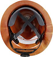 MSA Skullgard Full-Brim Hard Hat with Fas-Trac III Ratchet Suspension