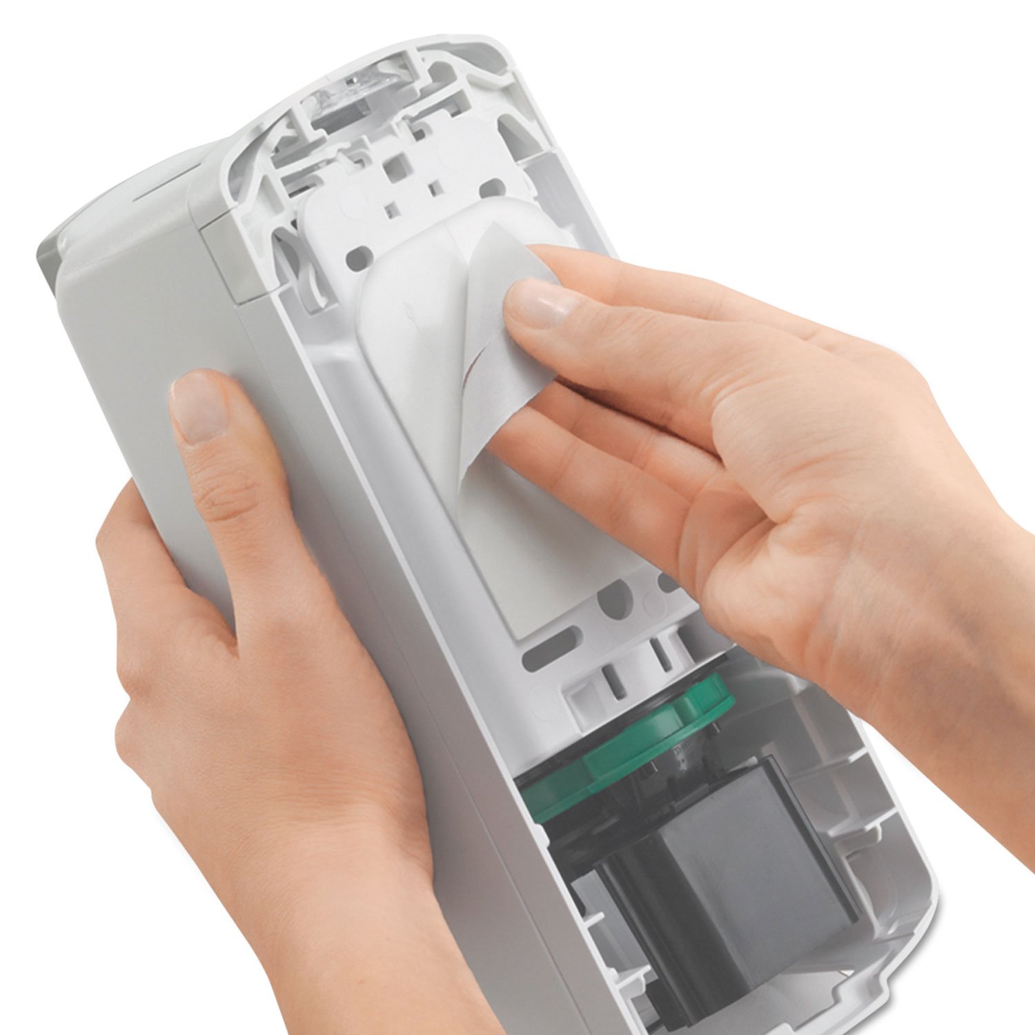 PURELL ADX-7 Push-Style Hand Sanitizer Dispenser, White, for 700 mL PURELL ADX-7 Hand Sanitizer Refills (Pack of 1)