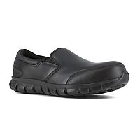 REEBOK Sublite Cushion Composite Toe ESD Slip-On Work Shoe