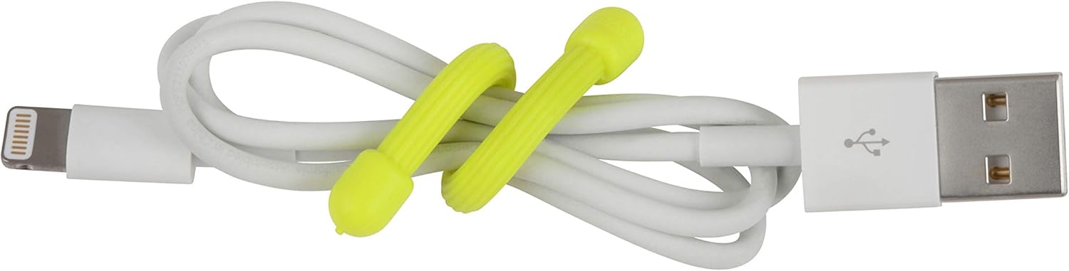 Nite Ize Original Gear Tie Reusable Rubber Twist Cord Organizers