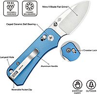 CIVIVI Baby Banter 2 Small Pocket EDC Folding Knife with 2.34" Nitro-V Blade