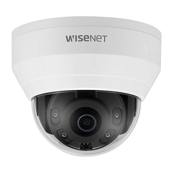 WISENET Q Network Indoor Dome Camera, 5MP @ 30FPS, 2.8mm Fixed Lens (QND-8010R)