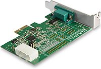 StarTech.com 1-port PCI Express RS232 Serial Adapter Card - PCIe RS232 Serial Host Controller Card - PCIe to Serial DB9