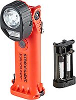 Streamlight 91800 Survivor Pivot 325-Lumen Right Angle Articulating Dual Beam Flashlight with Alkaline Batteries and Clip