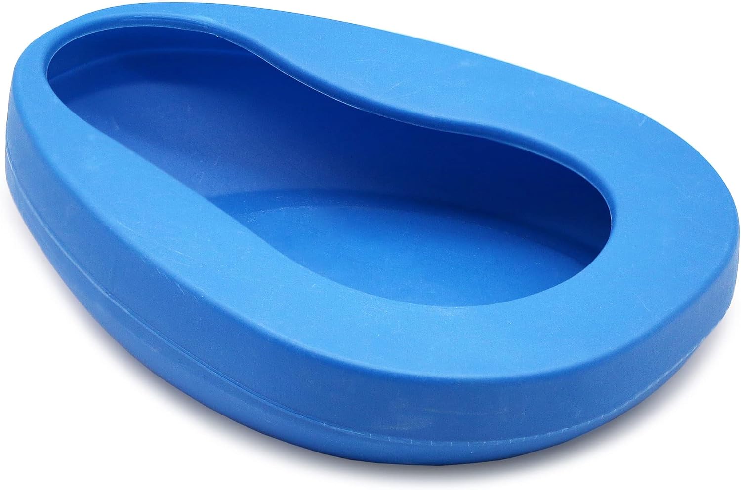 DMI Bedpan for Bariatric Adults with No Spill or Splash Design, FSA/HSA Eligible, Blue 1 Count (Pack of 1)