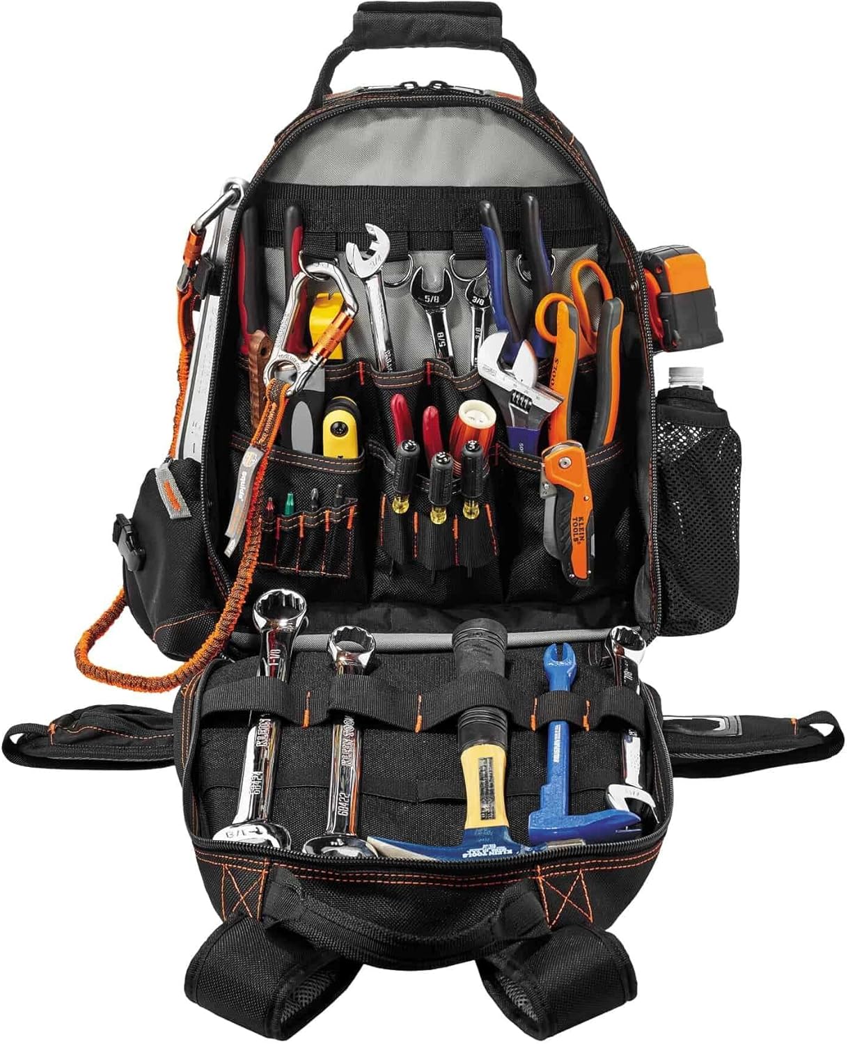 Ergodyne Arsenal 5843 Dual-Compartment Tool Backpack, Black