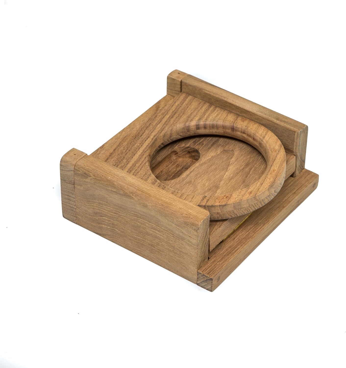 Whitecap 62601 Teak Folding Drink Holder