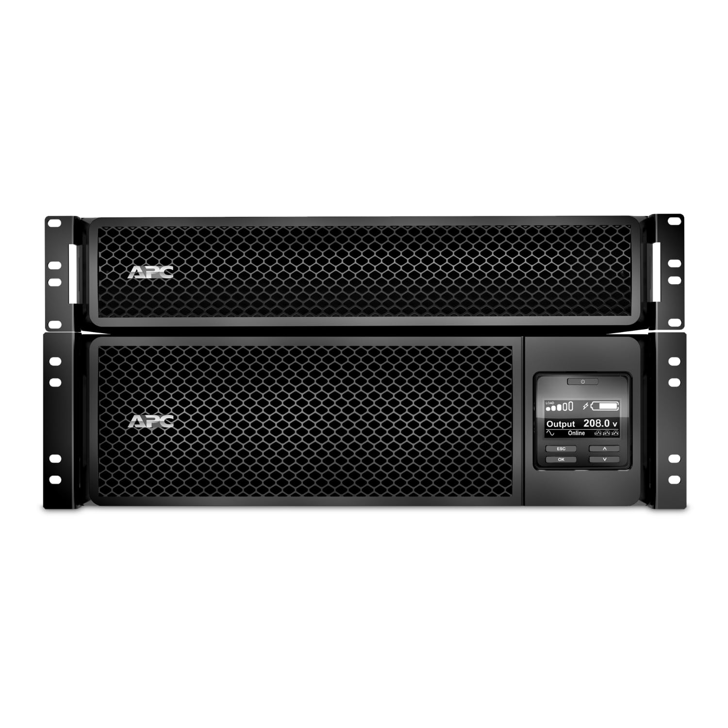 APC Smart-UPS On-Line, 5kVA, Rackmount 5U, 208V, 12x 5-20R+2x L6-20R+1x L6-30R NEMA, Network Card+SmartSlot, W/ rail kit