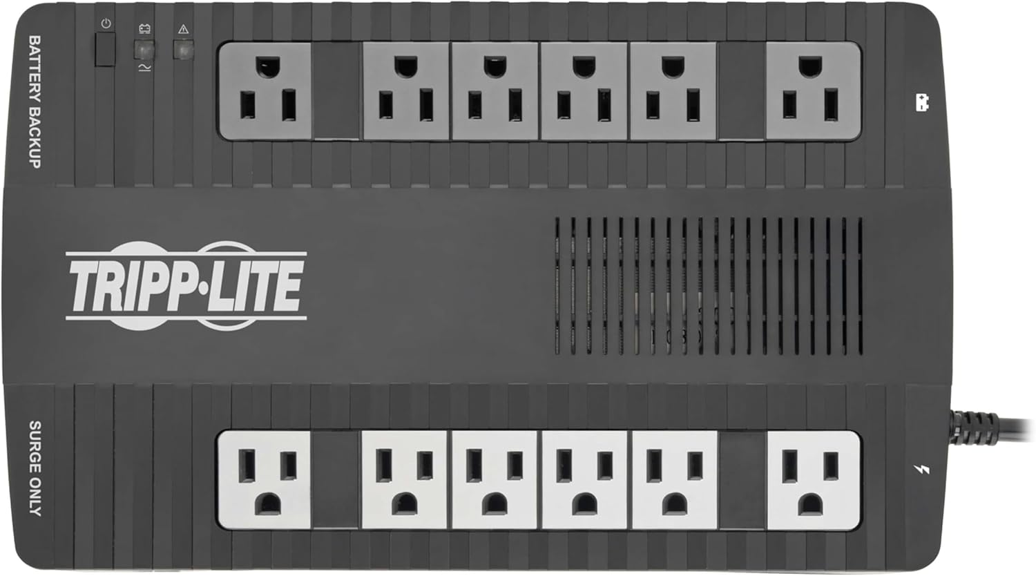 TRIPP LITE Ultra-Compact Line-Interactive UPS with AVR and 12 Outlets