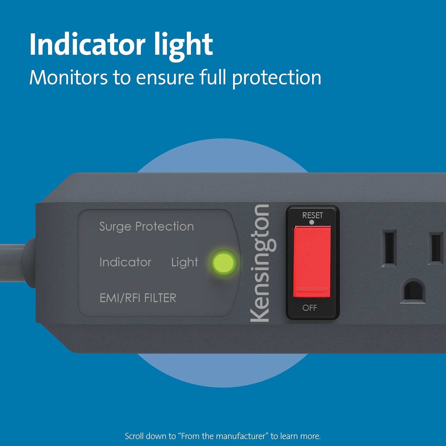 Kensington Guardian Power Strip & Surge Protector