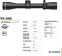Leupold VX-3HD Riflescope with CDS-ZL ZeroLock Dial