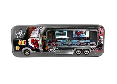 Spiderman Theme Pencil box with Stationery Items