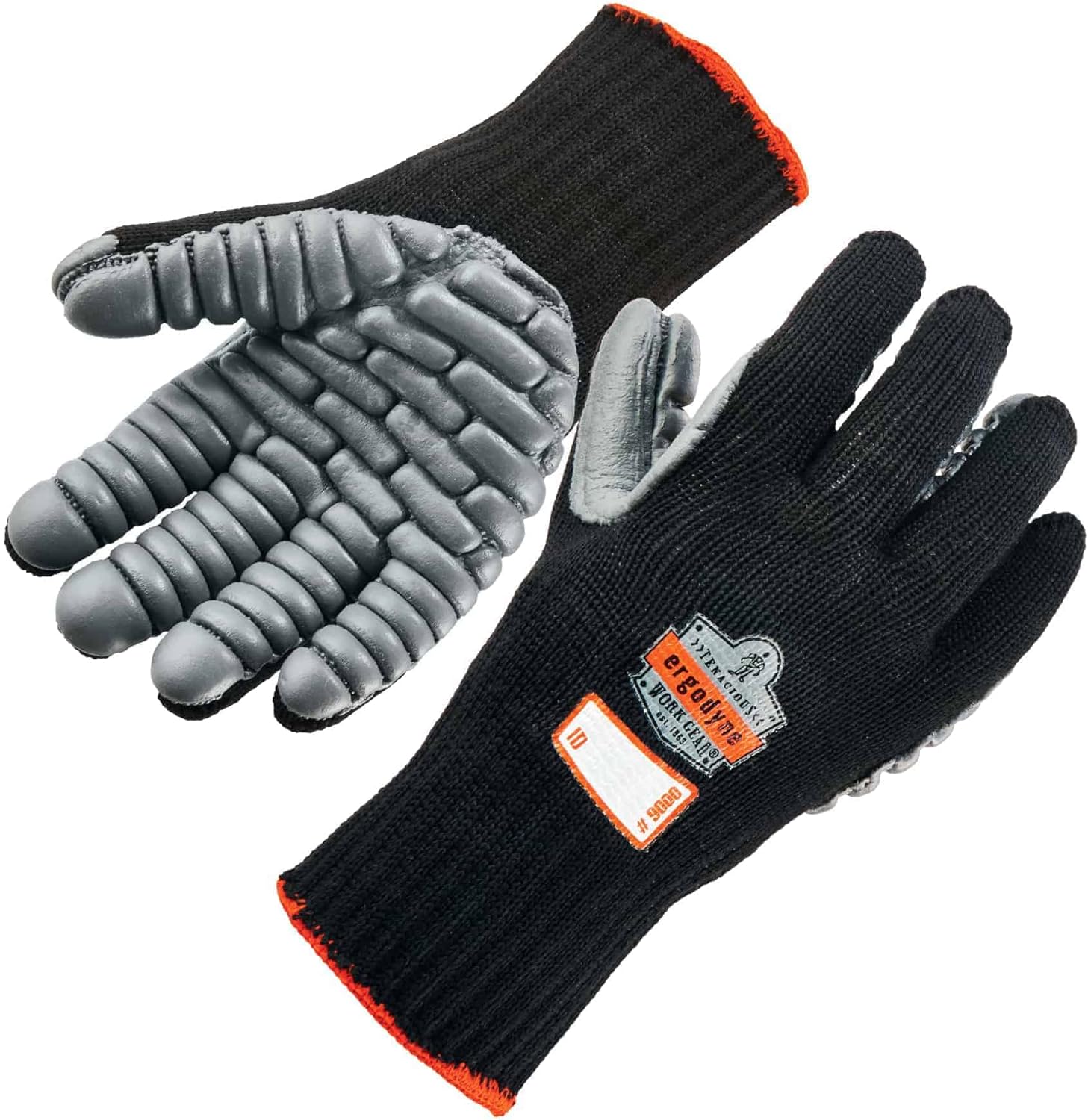 ERGODYNE ProFlex 9000 Certified Lightweight Anti-Vibration Work Gloves