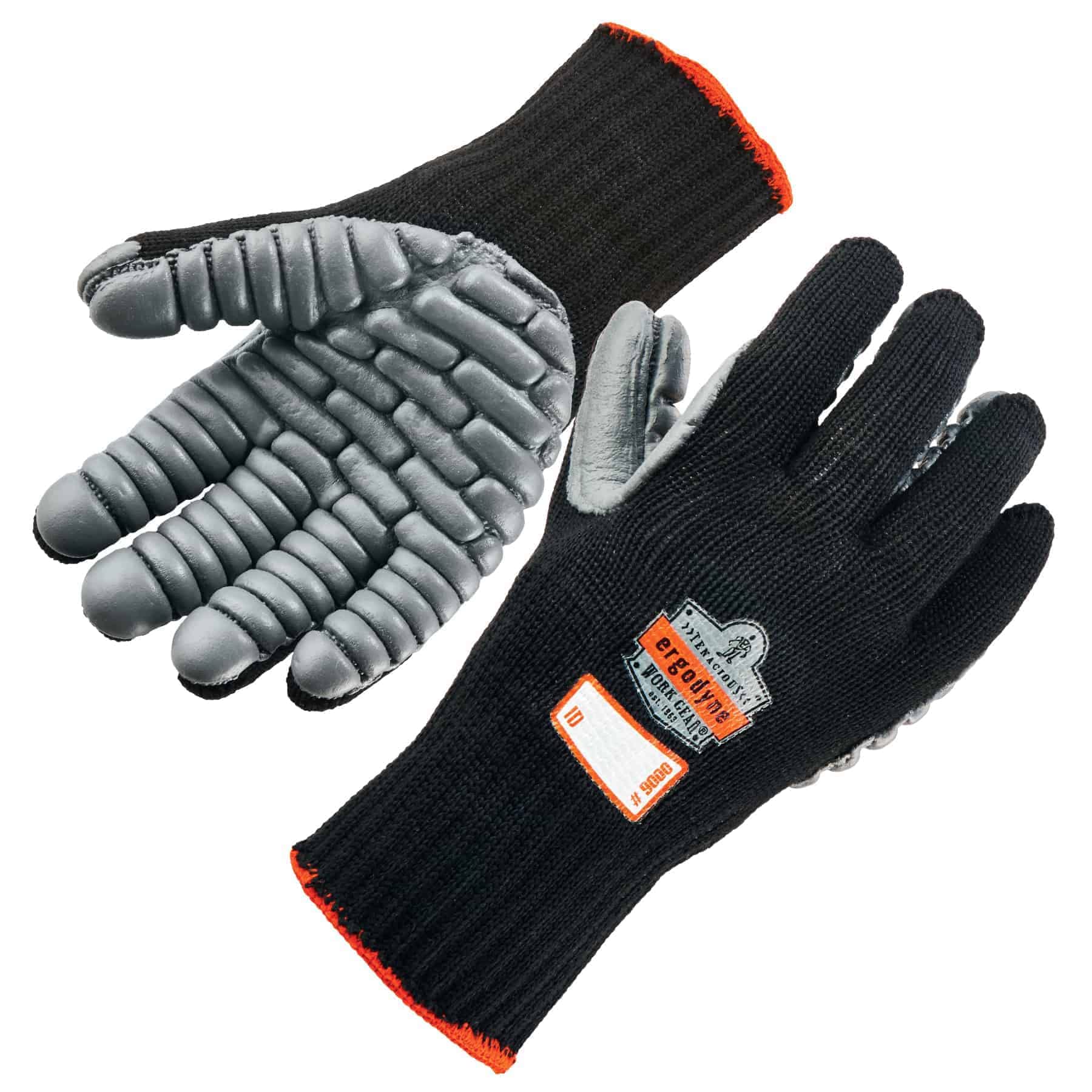 ERGODYNE ProFlex 9000 Certified Lightweight Anti-Vibration Work Gloves