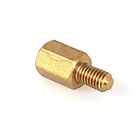 StarTech.com 6-32 Brass Motherboard Standoffs for ATX Computer Case - 15 Pack, TAA (STANDOFF632) 15 Standoffs