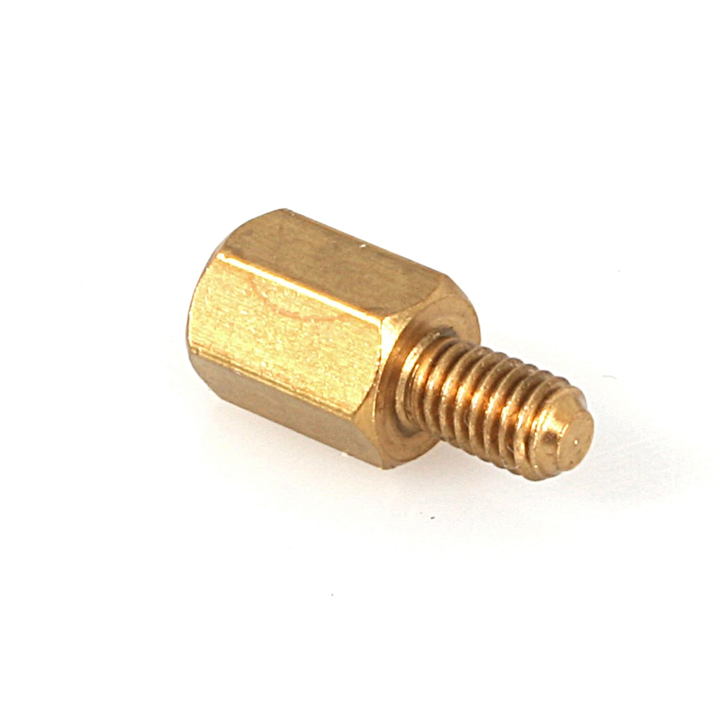 StarTech.com 6-32 Brass Motherboard Standoffs for ATX Computer Case - 15 Pack, TAA (STANDOFF632) 15 Standoffs