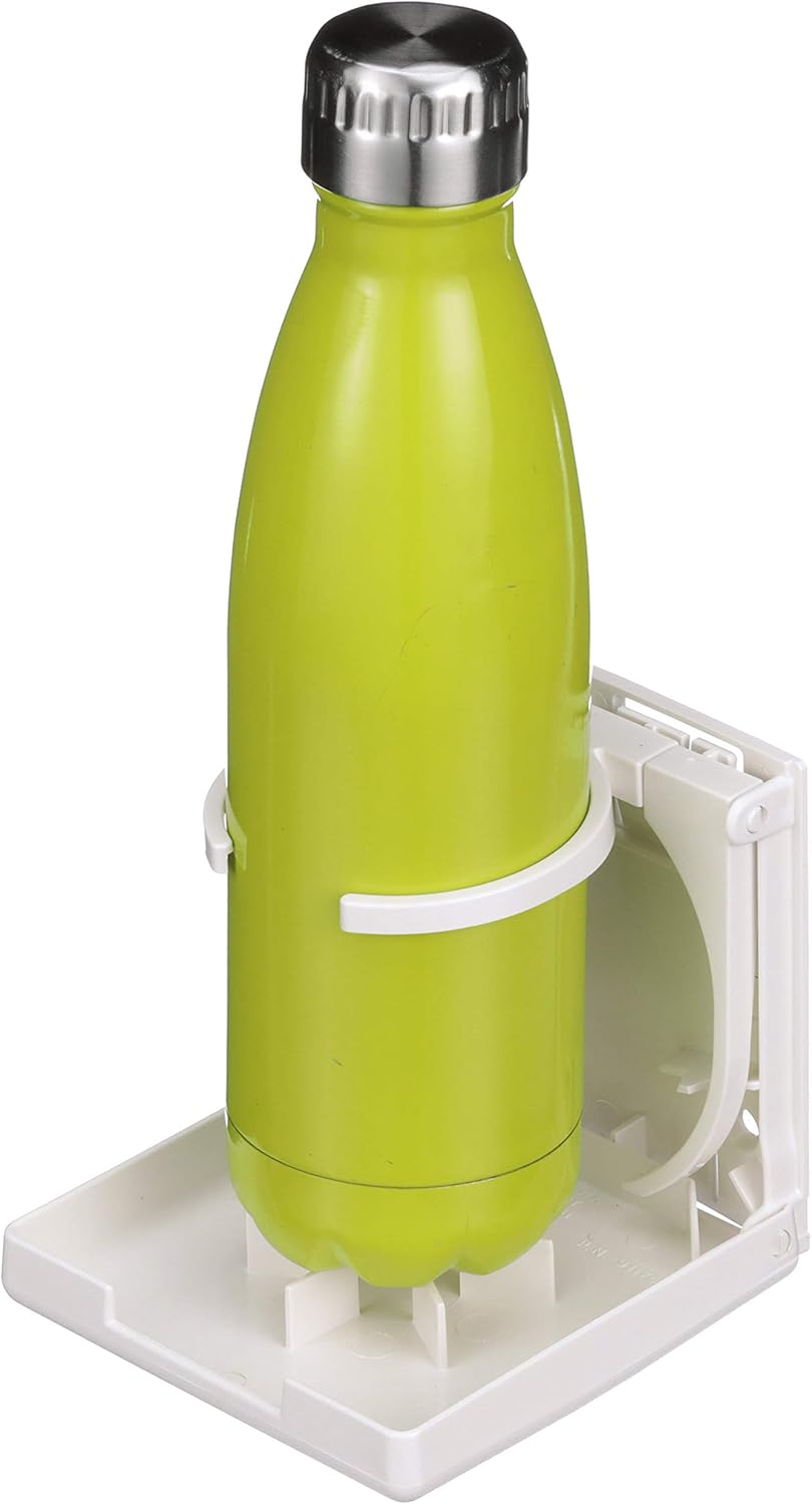 Attwood Fold-Up Drink Holder - Dual Ring - White