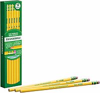 Ticonderoga® Pencils, #2 Medium Soft Lead, Box of 12