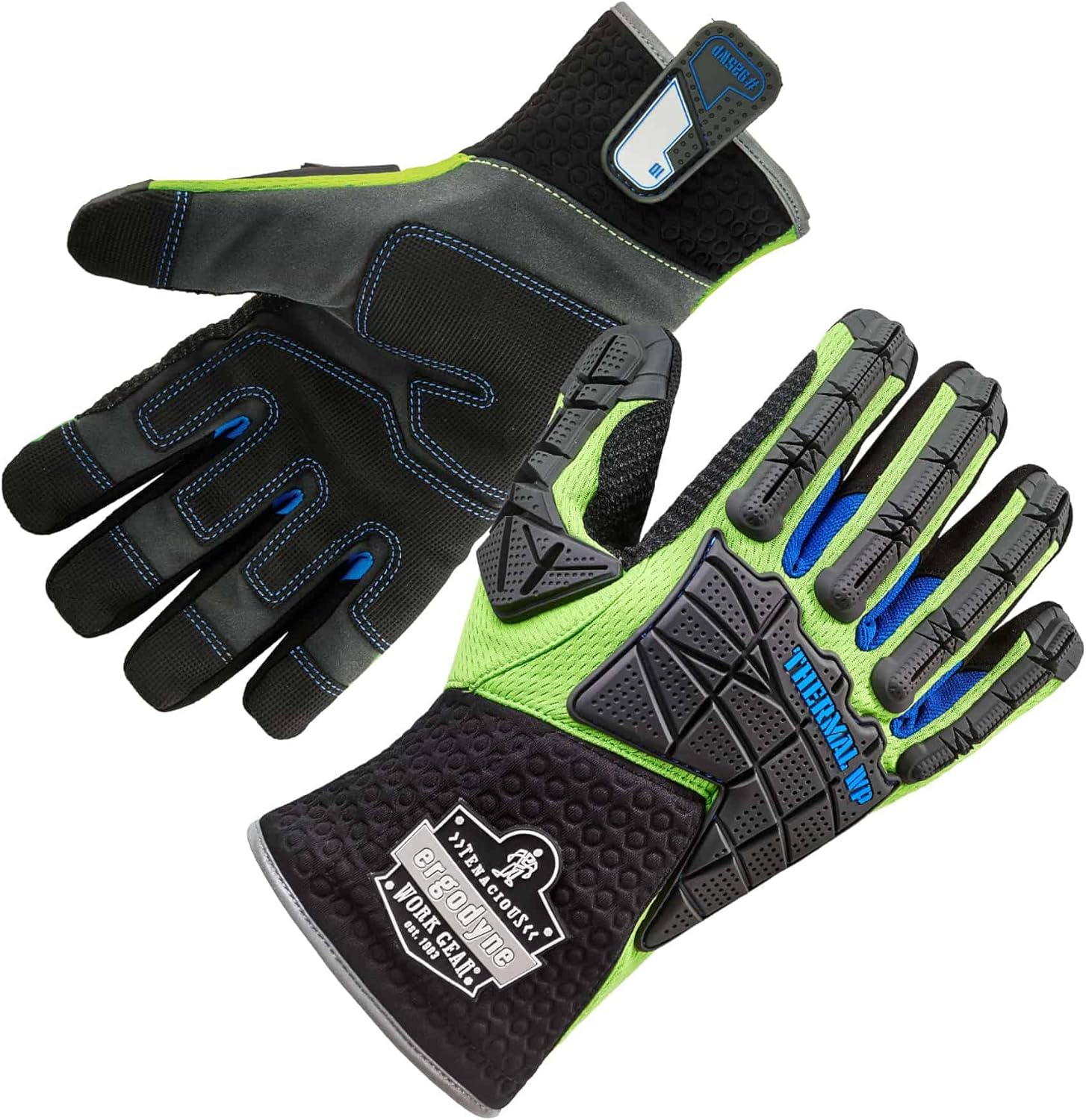 Ergodyne ProFlex 925WP Performance Dorsal Impact-Reducing Thermal Waterproof Gloves