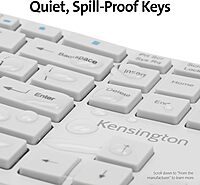 Kensington Pro Fit Ergonomic Wireless Keyboard - Grey (K75402US)