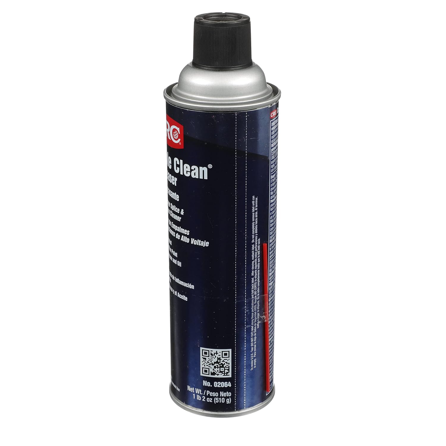 CRC Cable Clean High Voltage Splice Cleaner Plus Heavy Duty Liquid Degreaser, 18 oz Aerosol Can