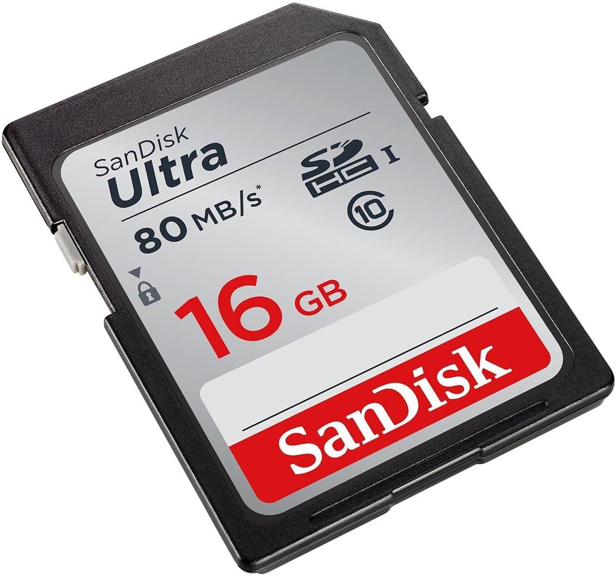 Sandisk Ultra SDHC 16GB 80MB/S C10 Flash Memory Card (SDSDUNC-016G-AN6IN)