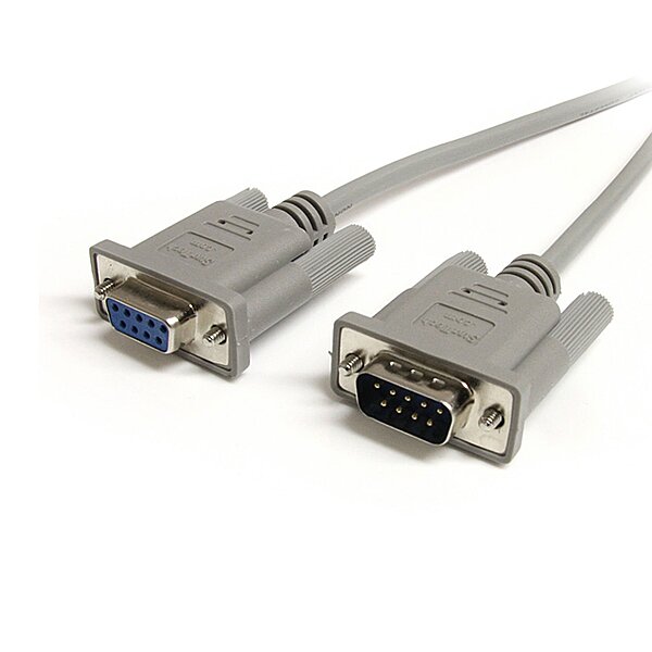 StarTech.com Straight Through DB9 Serial Extension Cable
