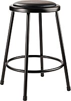 NPS 24" Heavy Duty Vinyl Padded Steel Stool