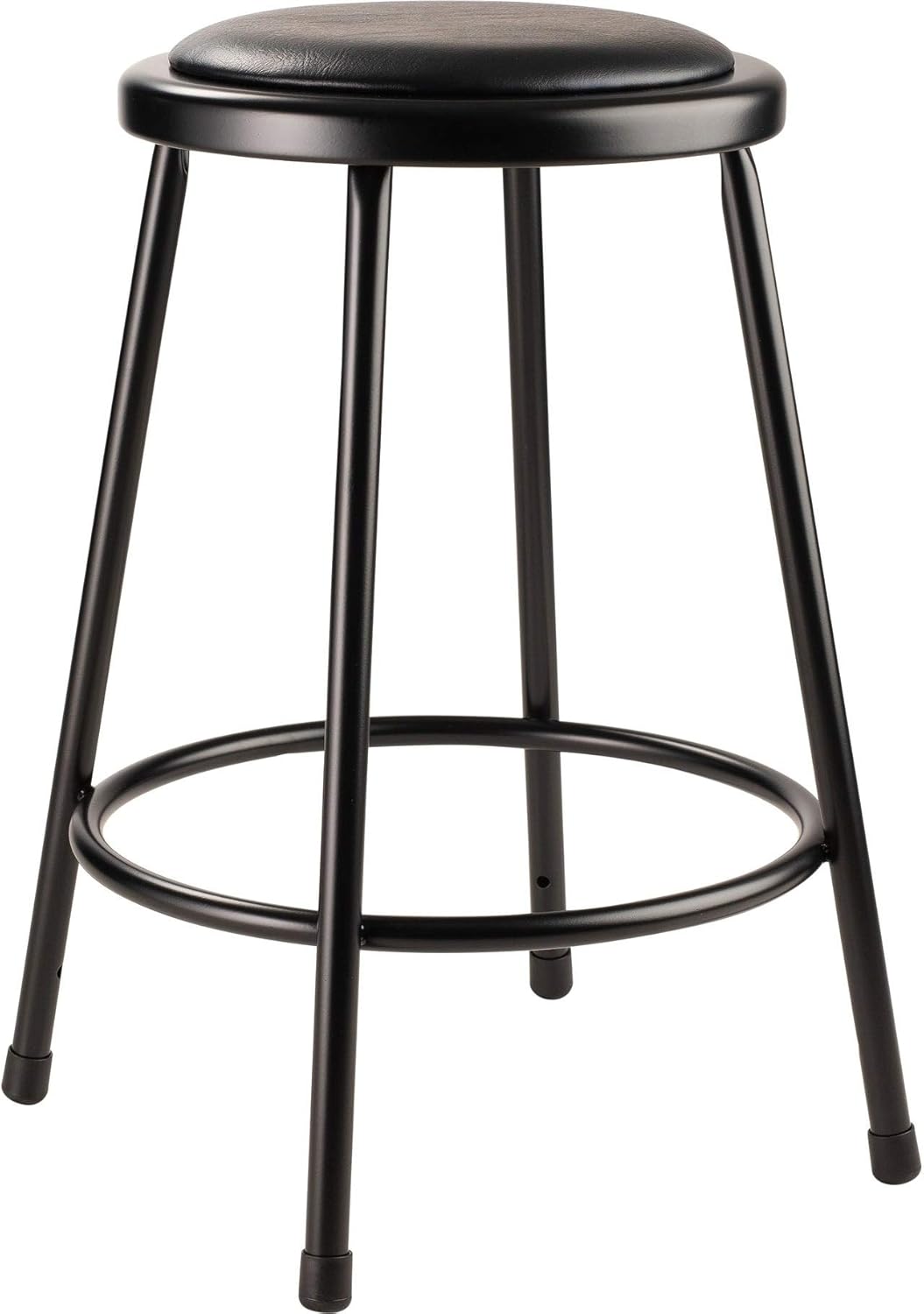 NPS 24" Heavy Duty Vinyl Padded Steel Stool