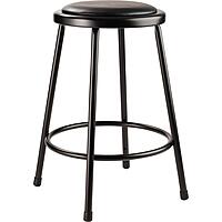 NPS 24" Heavy Duty Vinyl Padded Steel Stool